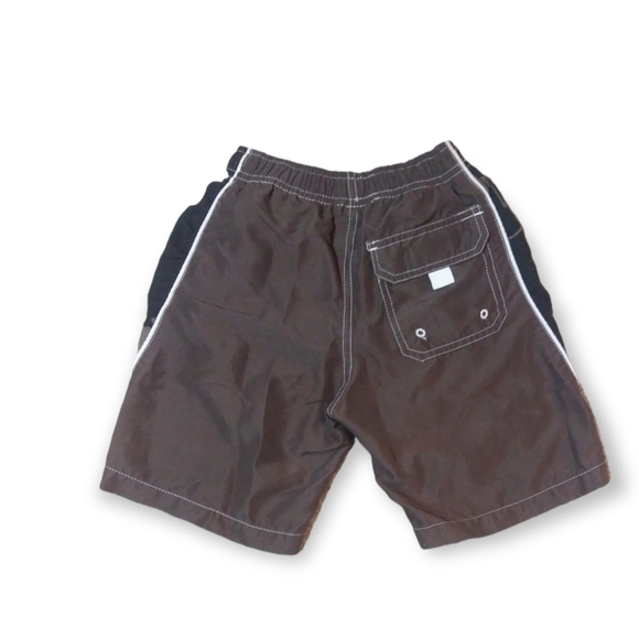 RS Surf brown tropical swim trunks - Picture 2 of 3